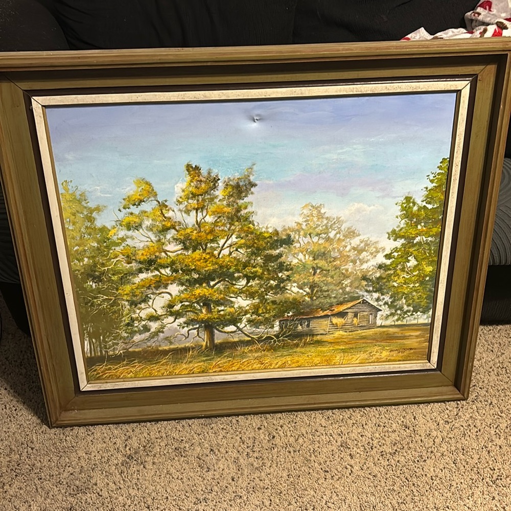 Original George J. Campbell painting